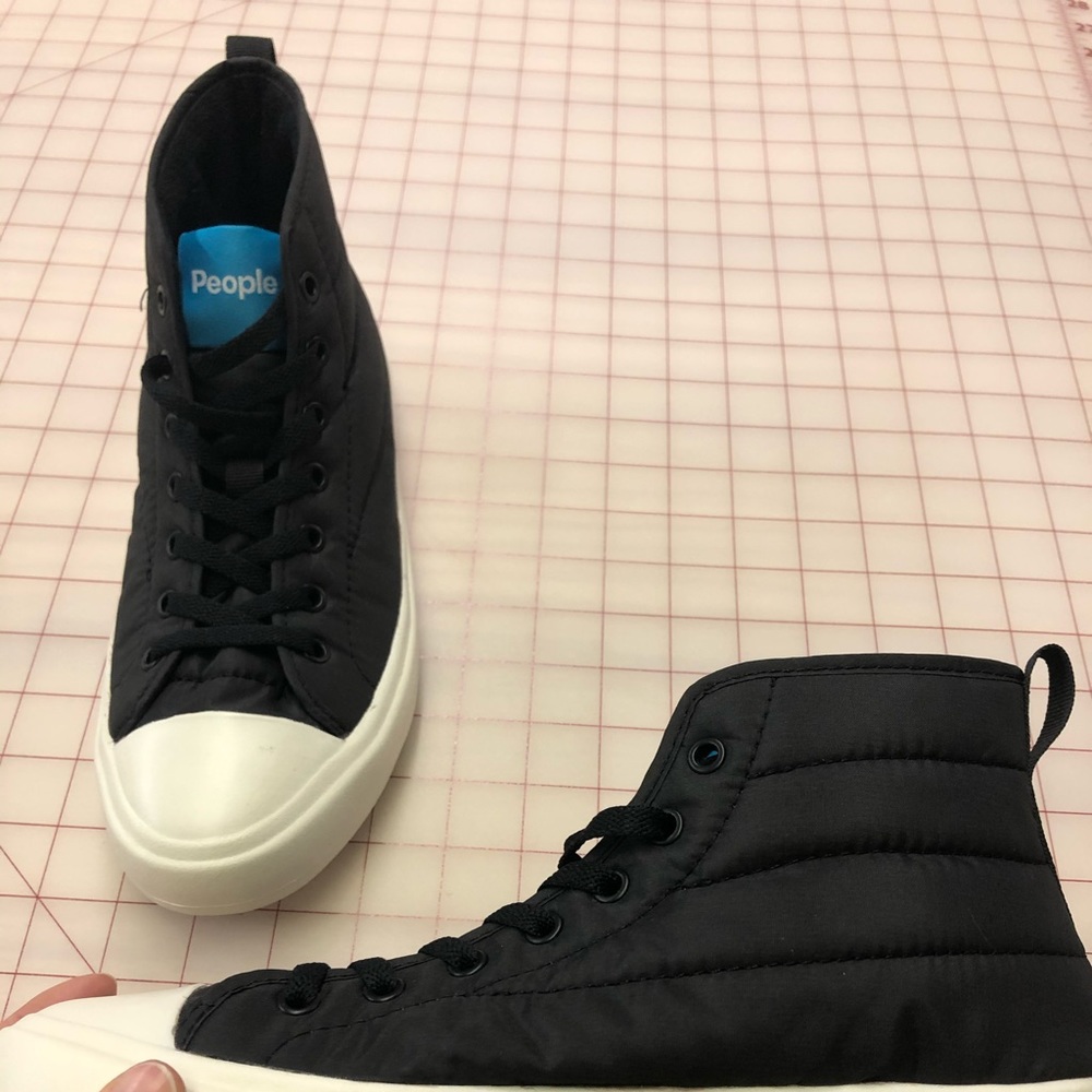 NWOT Quilted Hi-Tops
